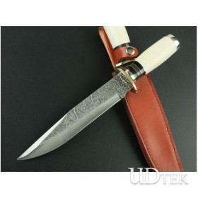 Forging flower bone of animal straight knife (big size) UD8003